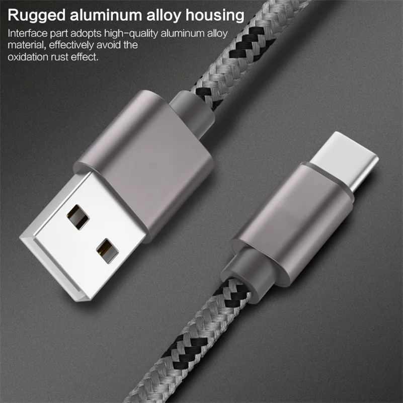 Кабель Micro USB для быстрой зарядки Type C 3 1 кабель передачи данных зарядное