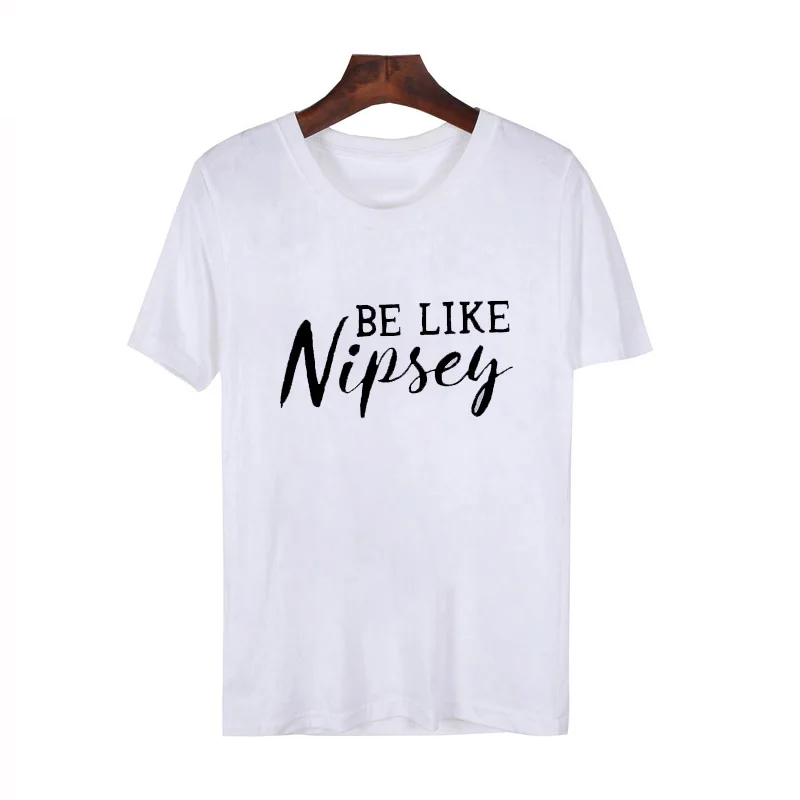Футболка Crenshaw для женщин и мужчин, Nipsey Hussle и мотивационная футболка, хип-хоп, California, рэп футболка, летние странные вещи, Lil, открытые топы - Цвет: 4