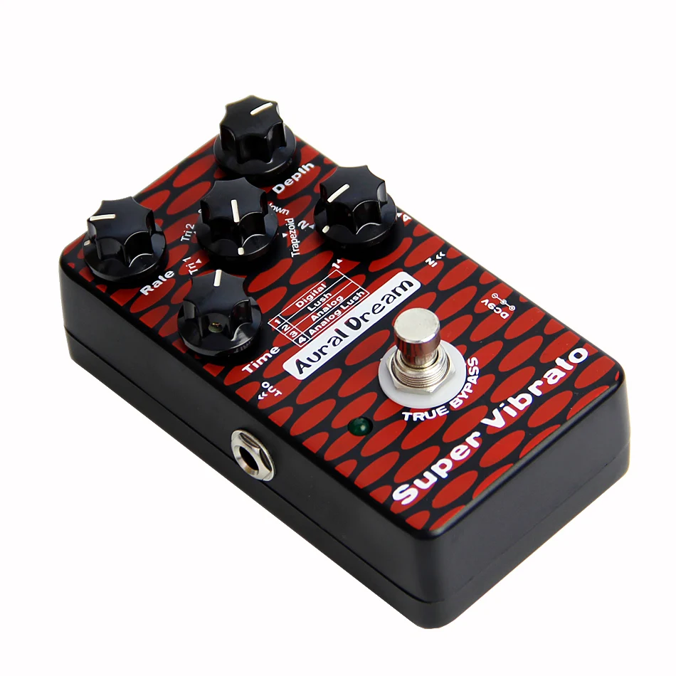 NEW Effect Pedal Aural dream Super Vibrato Digital DIGITAL LUSH ANALOG | Спорт и развлечения
