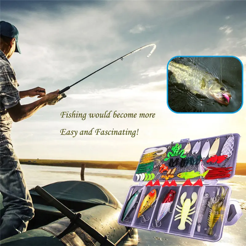 Hot Sale Fishing Accessories False Bait Cockroach Sequins Soft Thunder Minnow 77pcs /Set Fake Lures Pesca Accesorios 6 | Спорт и