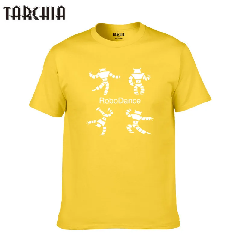 Мужская хлопковая футболка TARCHIA Повседневная с коротким рукавом в стиле хип-хоп