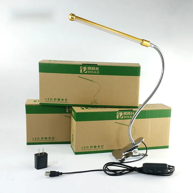 Книга лампа светодиодный светильник книги USB для чтения черный/Серебристые