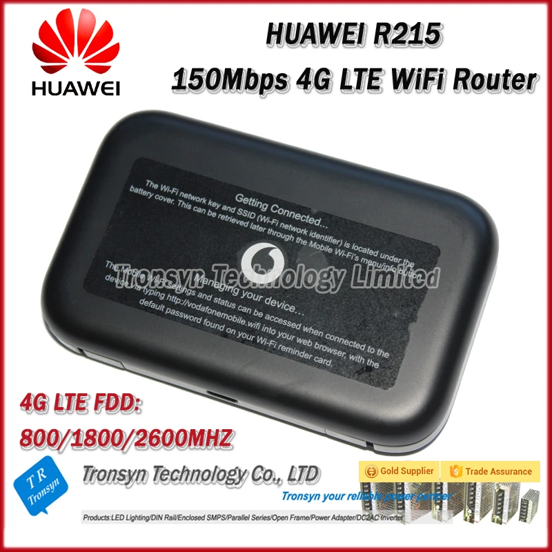 Новый Оригинальный разблокированный Wi-Fi роутер LTE FDD 150 Мбит/с Vodafone R215 4G с