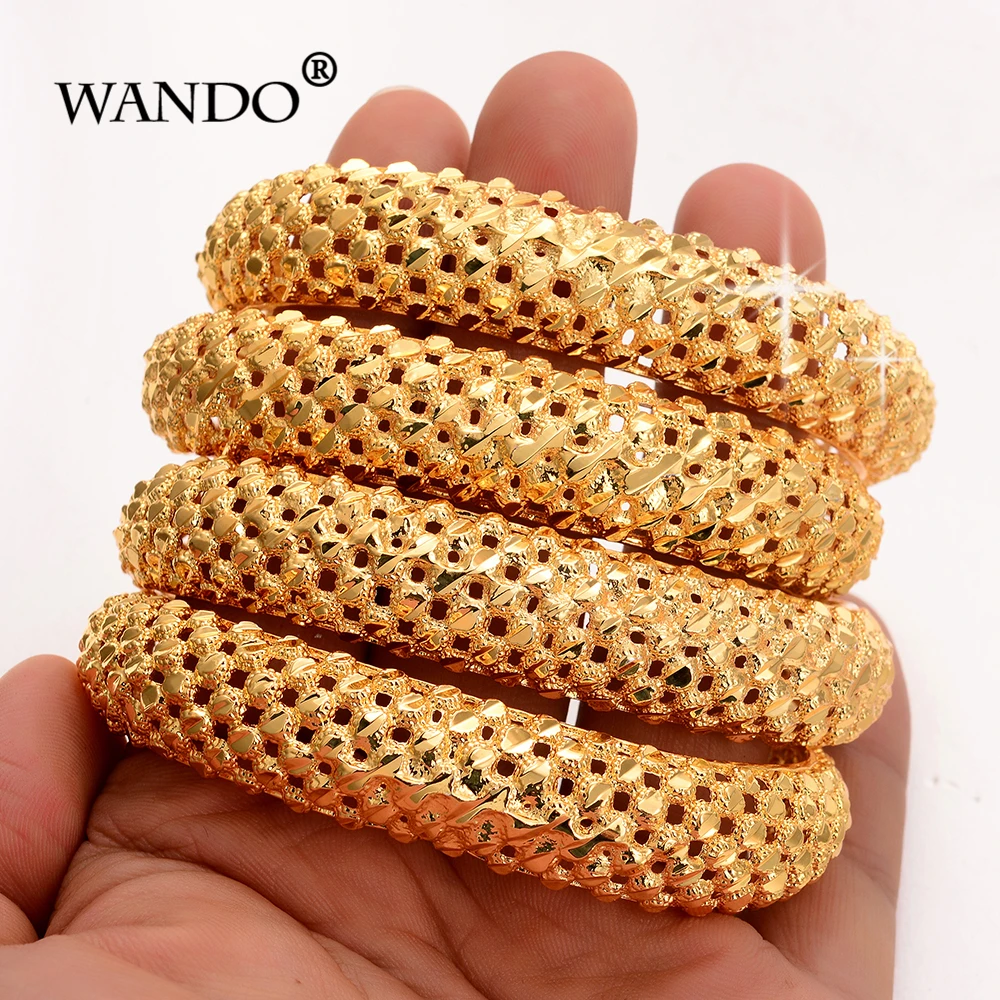 Женский браслет WANDO золотого цвета для свадьбы из Франции Дубаи|Браслеты| |
