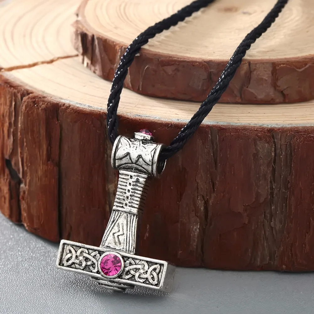 CHENGXUN новый очаровательный большой молоток для женщин и мужчин ожерелье-чокер