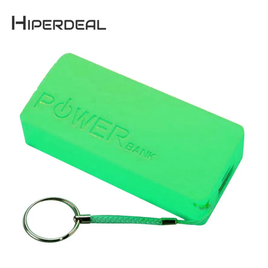 HIPERDEAL Новый 5600 мАч 2X 18650 USB внешний аккумулятор зарядное устройство чехол DIY