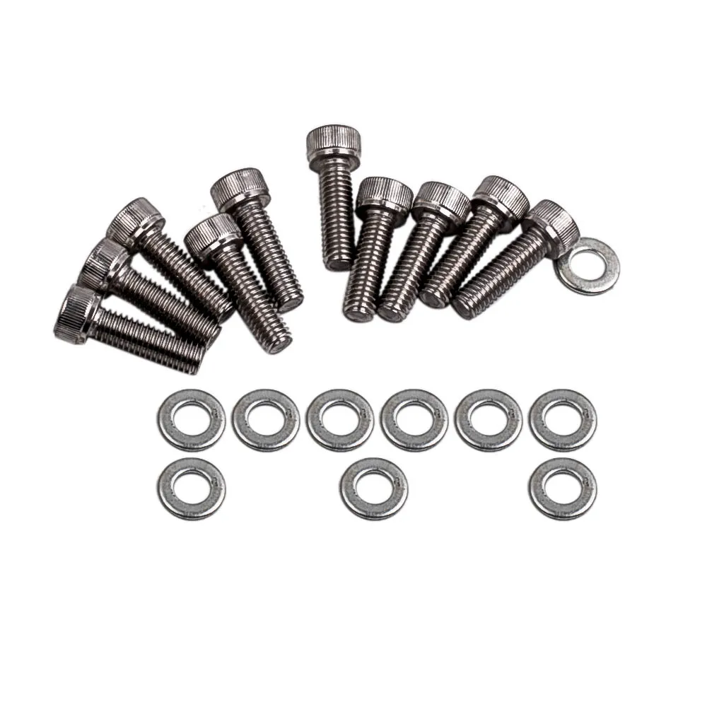 Крышки клапанов с матовой отделкой высота 3 7/8 дюйма для Ford FE 352 360 390 427 428