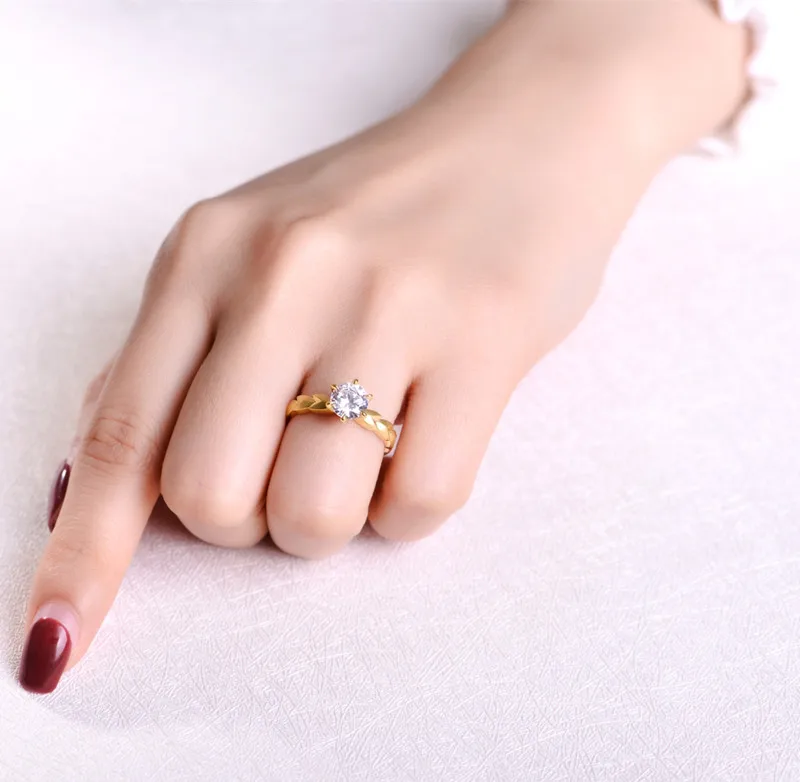 ZOCAI БРЕНД кольцо 100% Подлинная 18 К золото (Au750) Реал 0.30 КТ CERTIFIED diamond Обручение JBW00943 |
