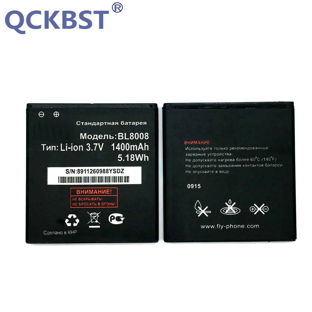 Новый Сменный аккумулятор 1400 мАч для Fly BL8008 FS401 батарея|battery for|battery for flybatteries batteries |
