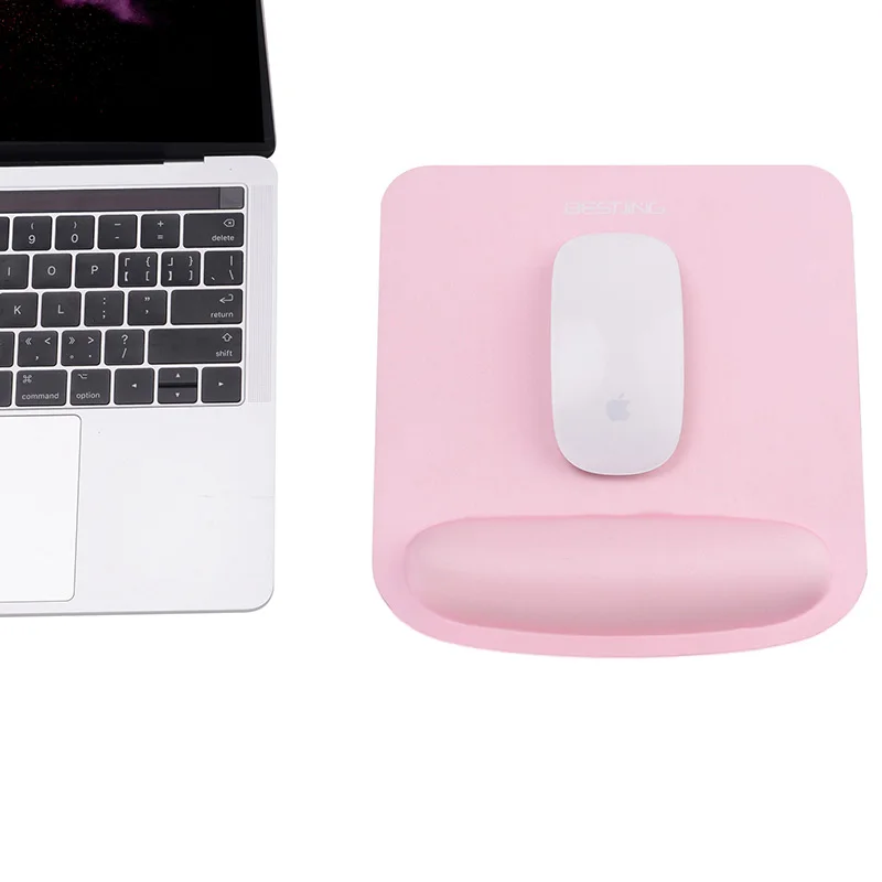 Bestjing Anti-slip Gaming Mouse Mat Pad With Memory Foam Wrist Rest Support For Macbook Apple HP Laptop Computer Drop Shipping | Компьютеры