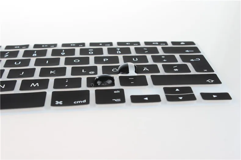 Немецкий Силиконовый водонепроницаемый защитный чехол для клавиатуры подходит