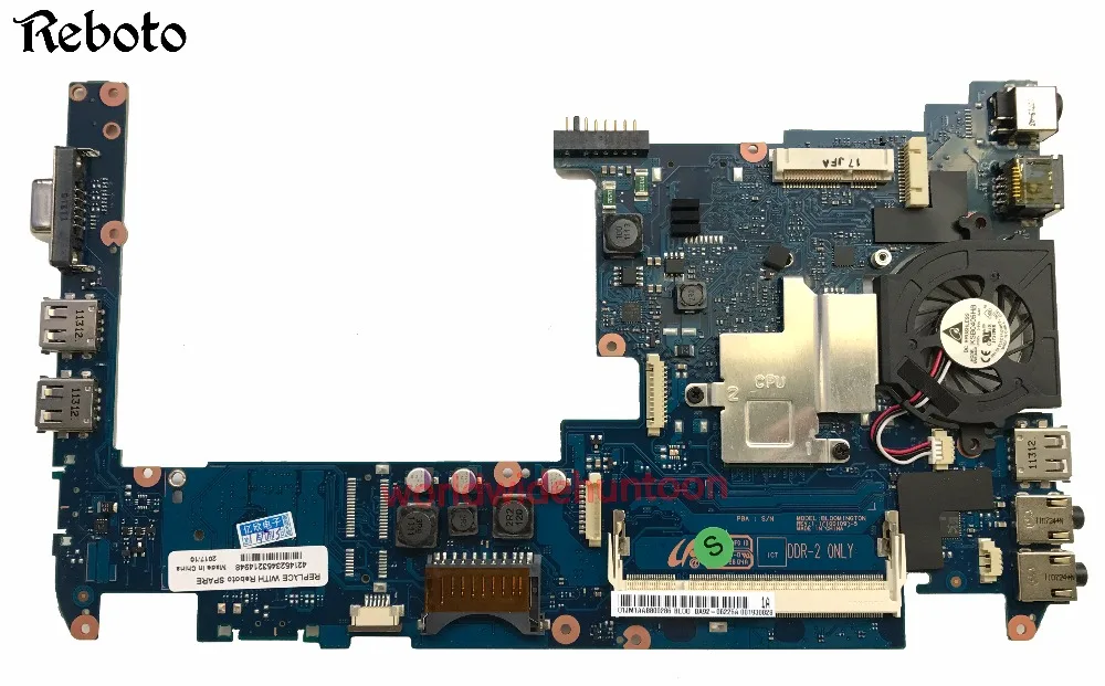 Классная материнская плата для Samsung N143 N145 N148 N150 ноутбук PN BA92 06225A 06225B DDR2 полностью
