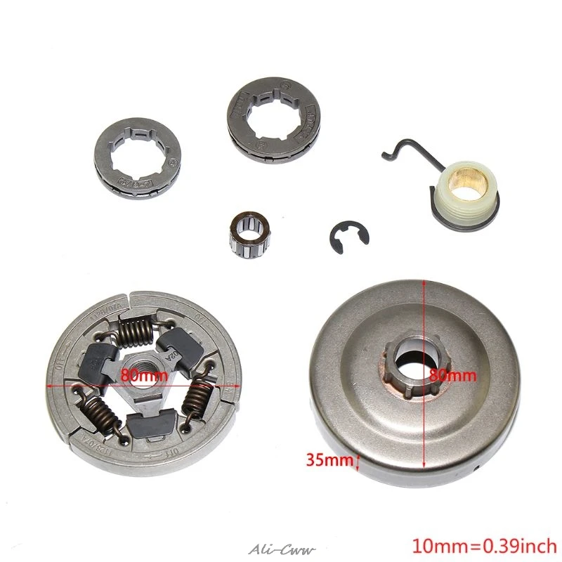 Общий комплект звездочек сцепления червячный зубчатый подшипник для Stihl MS361 MS440