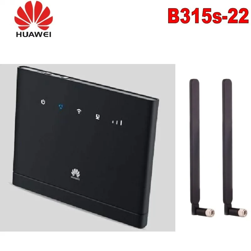(+ 2 шт. антенны) huawei 4g маршрутизатор B315s 22 отсутствует Голосовая телефонная