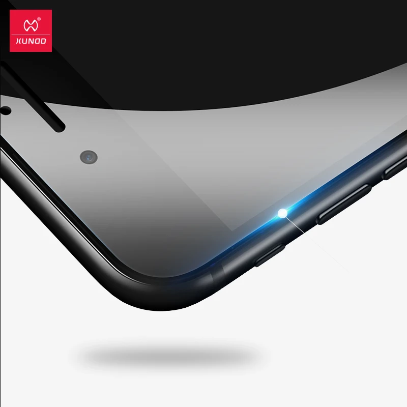 Xundd для iPhone 6 6s plus 7 7s X XS max XR защитное закаленное стекло 2.5D 9H полное Защитное экрана
