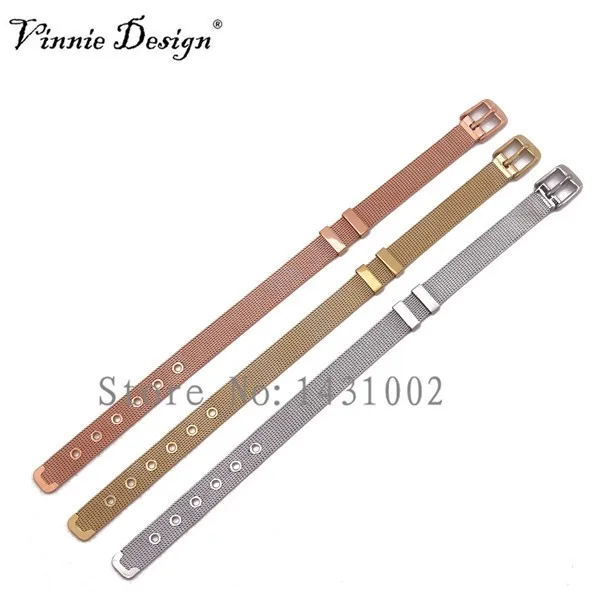 Винни Дизайн Ювелирные изделия серебряного цвета розовое золото сетка Хранитель