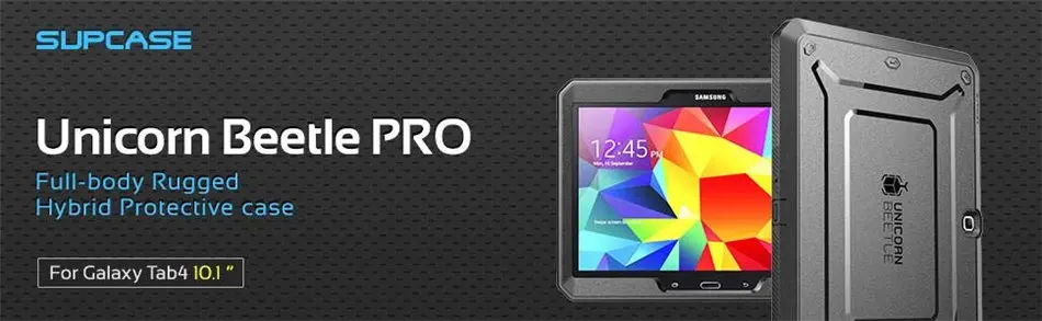 SUP чехол для samsung Galaxy Tab 4 10,1 чехол UB Pro полный корпус Прочный гибридный защитный чехол Чехол со встроенной защитой экрана