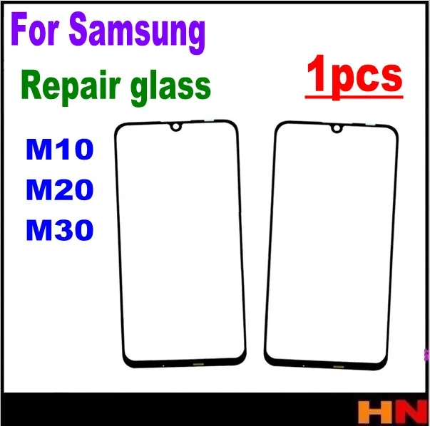 1 шт. оригинальный для Samsung M10 M20 M30 OEM ЖК-экран Переднее стекло запасные части