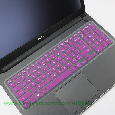 Purple 15,6 дюймов чехол для клавиатуры ноутбука для ухода за кожей кожи Dell Inspiron 15 5000 серии 5545 5547 5548 5555 5558 5559 5566 5567 5577 i5545 i5547 - Цвет: Purple