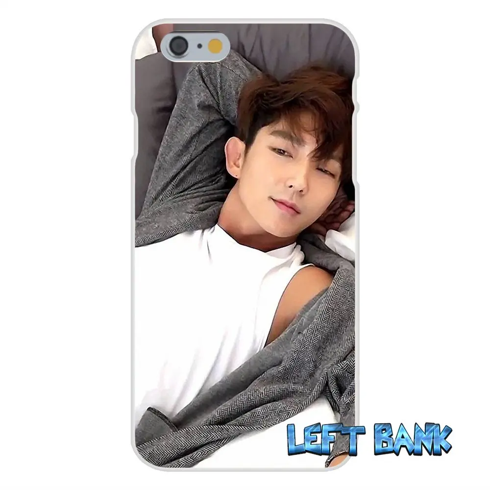 LEE JOON GI Мягкий Силиконовый ТПУ Прозрачный чехол для Samsung Galaxy Note 3 4 5 S4 S5 MINI S6 S7 edge|case
