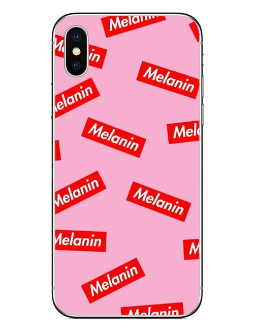 2bunz Melanin Poppin Aba Чехлы для iPhone X модные черные девушки Жесткий ПК телефон чехол 5 5S SE 6