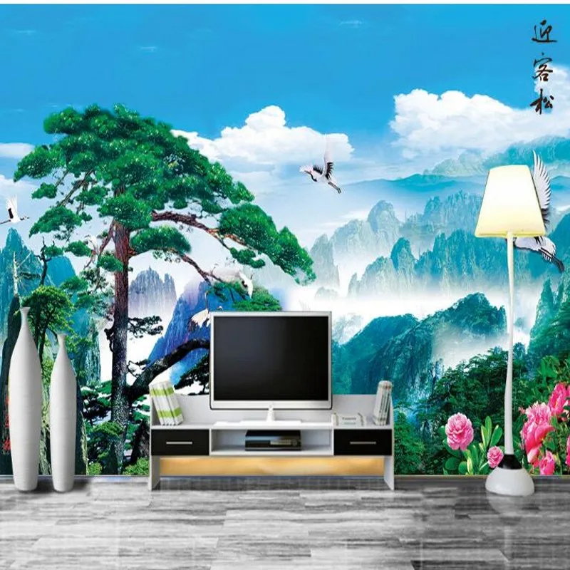 Wellyu пользовательские большие Френки приветствующие сосновые пионы цветы