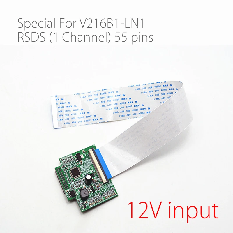 Для V216B1 LN1 ЖК дисплей с 55 шпильки RSDS (1 канал) Wi Fi Разъем 1366x768 светодиодный Панель