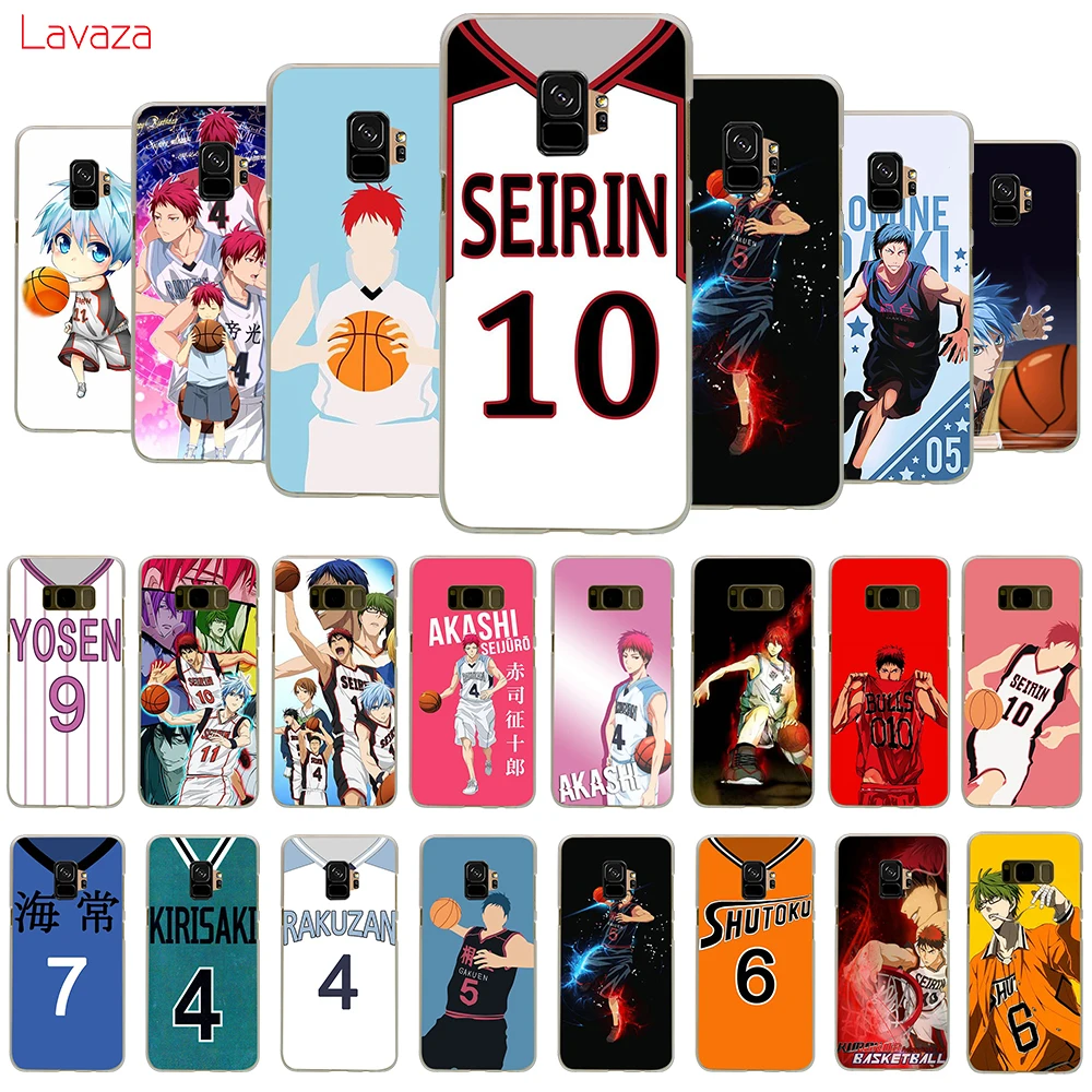 Твердый чехол для телефона Lavaza Anime Kuroko no Basket Для Samsung Galaxy S8 S9 S10 Plus A50 A70 A6 A8 A9