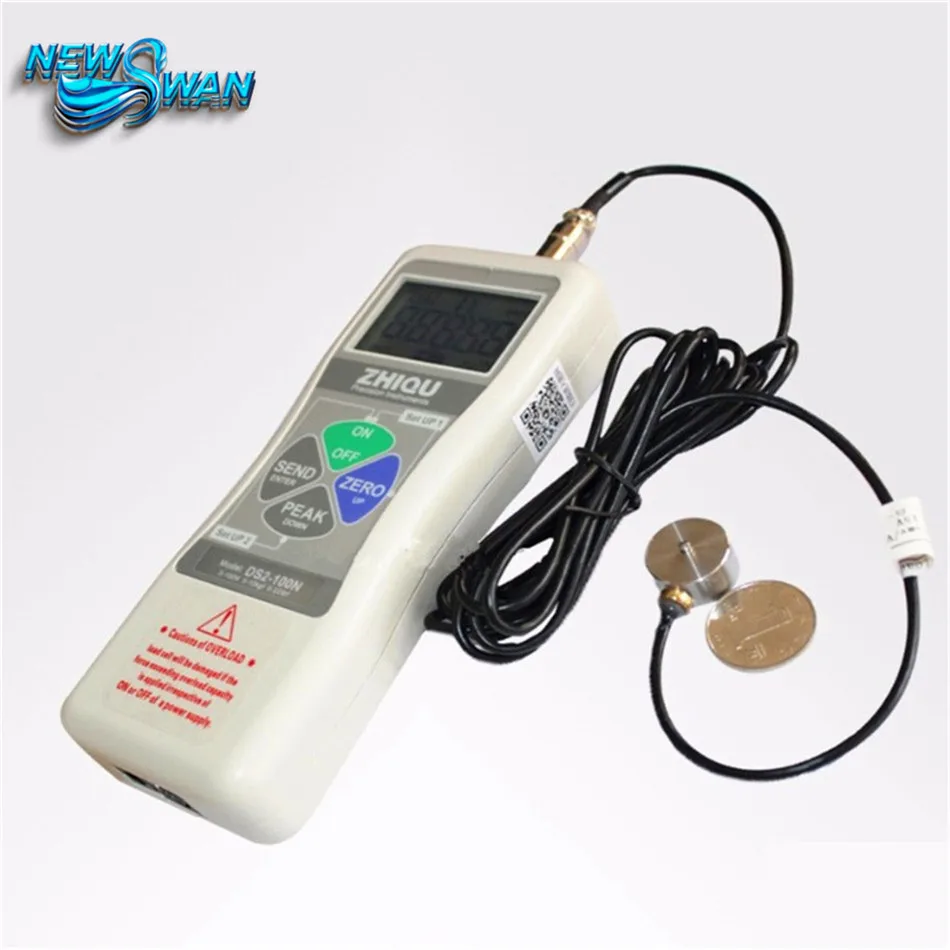 

Digital Display Push Meter DS2-100N Small Sensors Pressure Gauge With USB