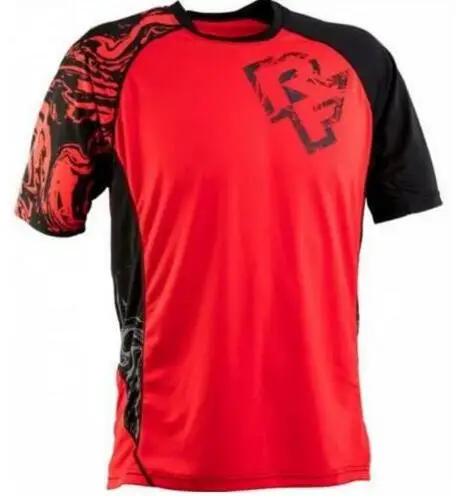 Men's MTB Downhill Motocross Cycling Short Sleeve Clothing T-Shirts Summer Blue Black Green | Спорт и развлечения