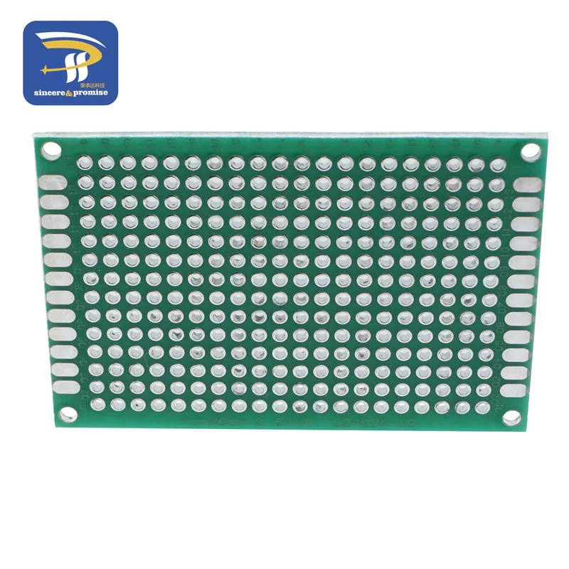 1 шт. 4x6 см Прототип PCB 4*6 панель с двойным покрытием/тонировка универсальная плата