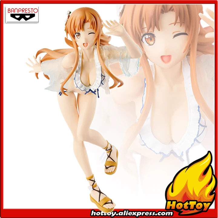100% оригинальная коллекция Banpresto EXQ фигурка Асуна из &quotSword Art Online Memory Defrag&quot|Игровые
