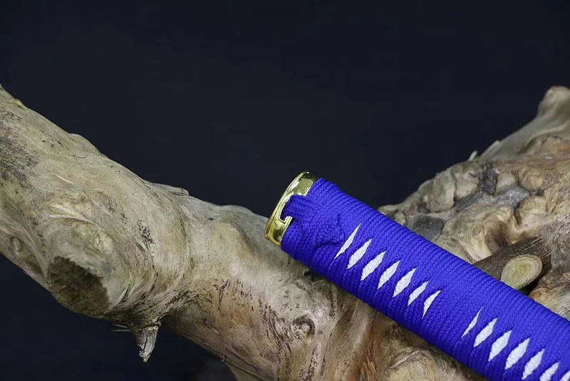 Handmade Japanese Samurai Sword 1060 High Carbon Steel Full tang blade Functional real Katana very sharp Home Decoration