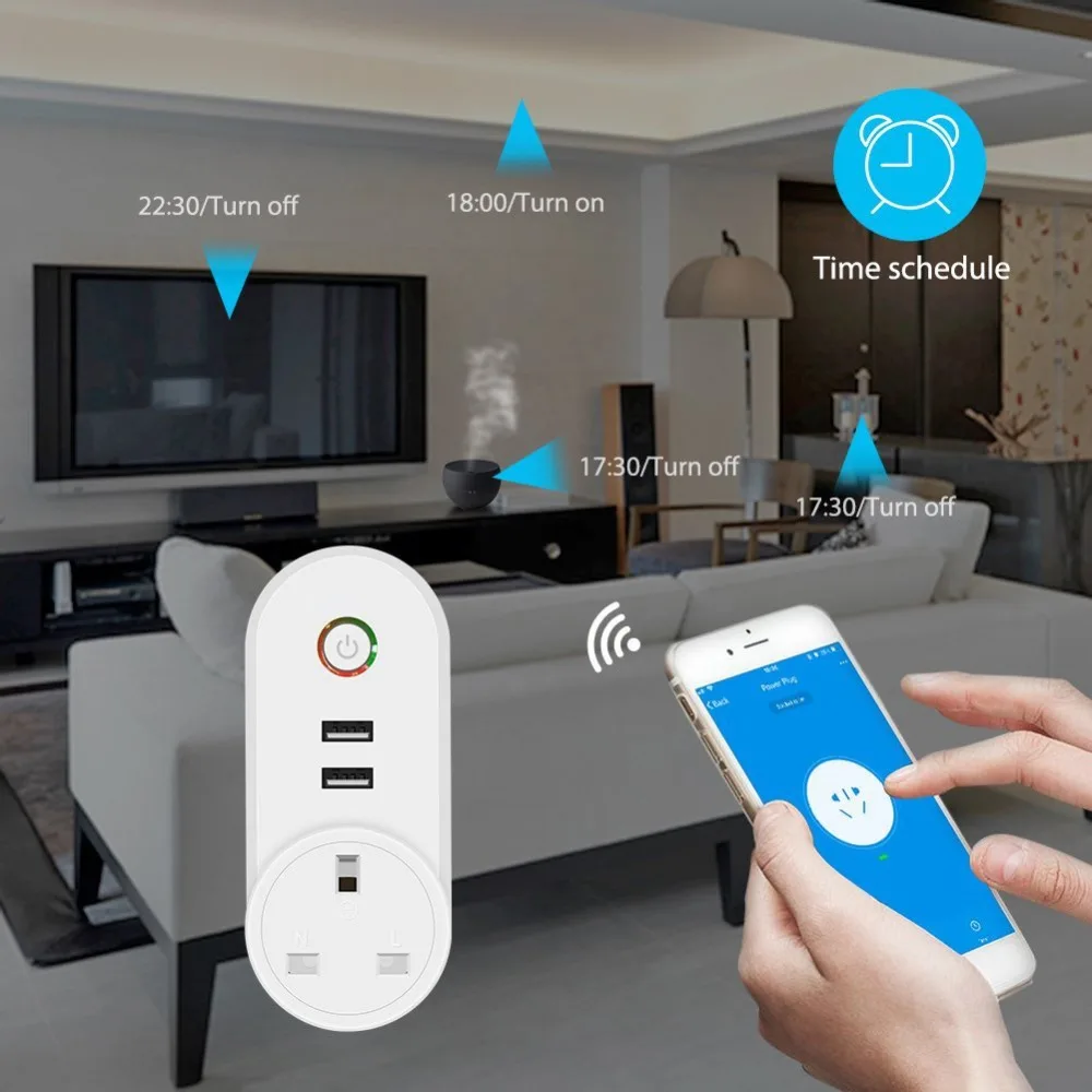 Wi-Fi пульт дистанционного управления переключатель синхронизации розетка умная