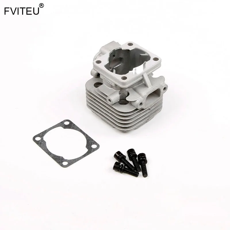 

FVITEU 30.5cc 4 bolt cylinder for 30.5 engine for Rovan parts 1/5 gas rc baja engine spare parts