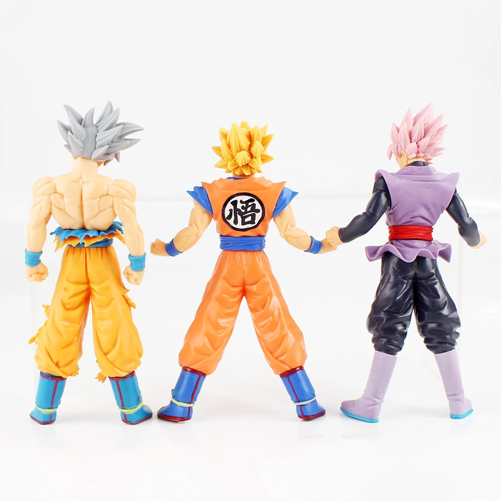 6 шт./компл. Dragon Ball Z Супер Саян персонаж Коллекция ПВХ Фигурки игрушки