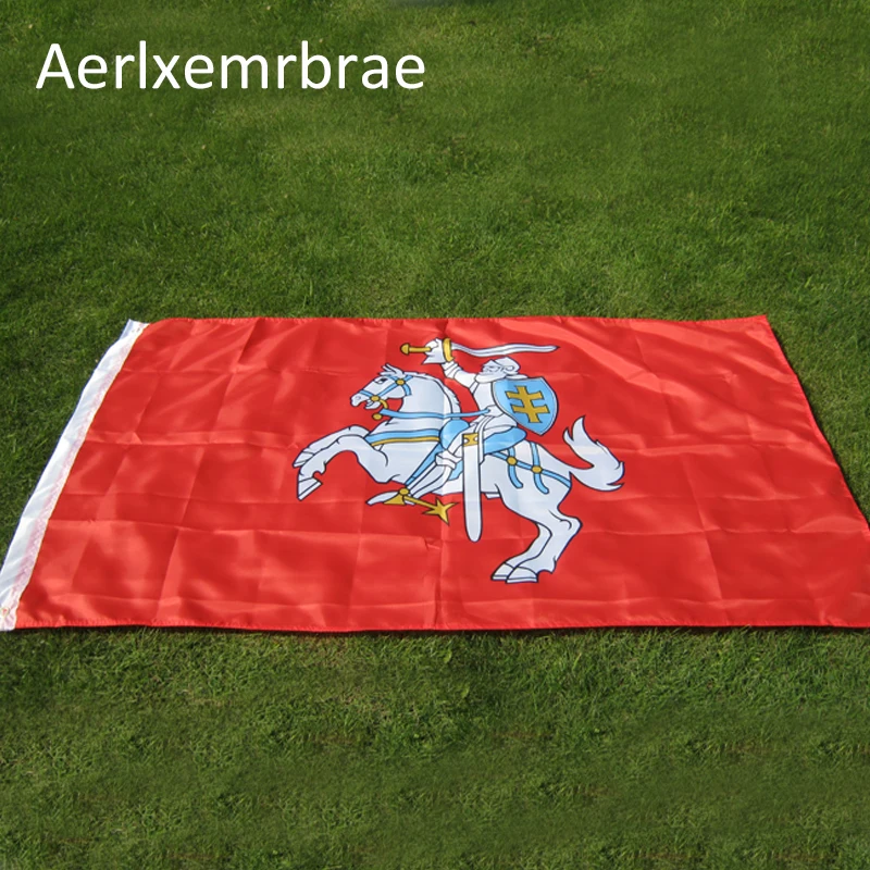 

free shipping Flag of Lithuania (state) 150X90cm (3x5FT) Polyester Double Stitched High Quality Banner Ensign