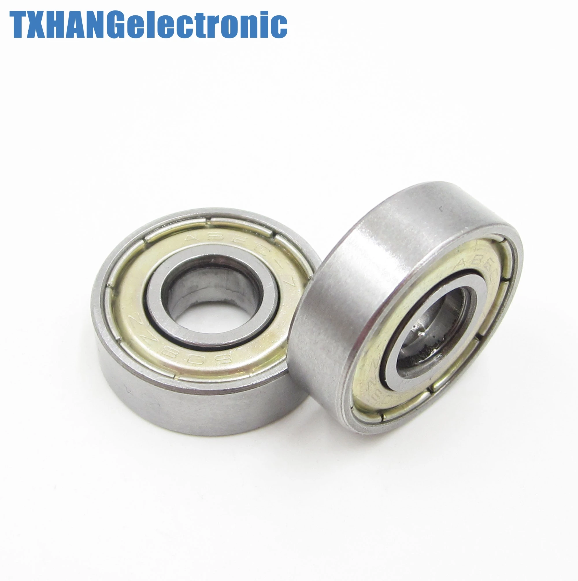 10 шт. фланцевый шариковый подшипник F608ZZ 8*22*7 мм метрический подшипник|bearing