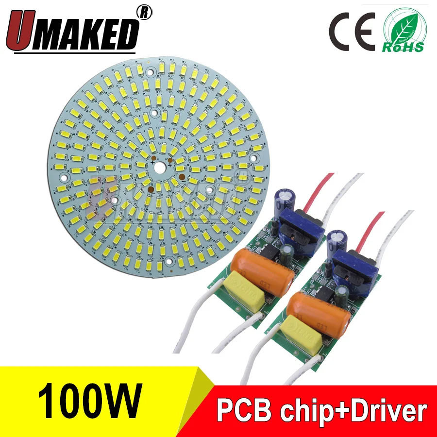 70 Вт 100 5730SMD светильник вая Панель Светодиодная панель для потолка + светодиодный
