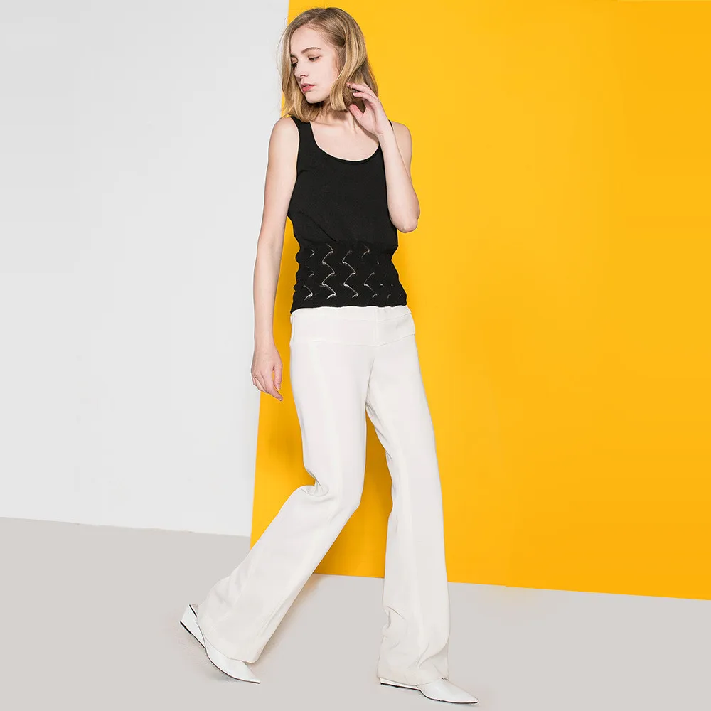 Летний топ на бретелях для женщин свитер Unif Camisole трикотажная рубашка фитнеса