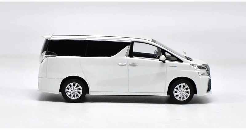 1:30 литая модель для Toyota Alphard VELLFIRE White MPV игрушка из сплава миниатюрные