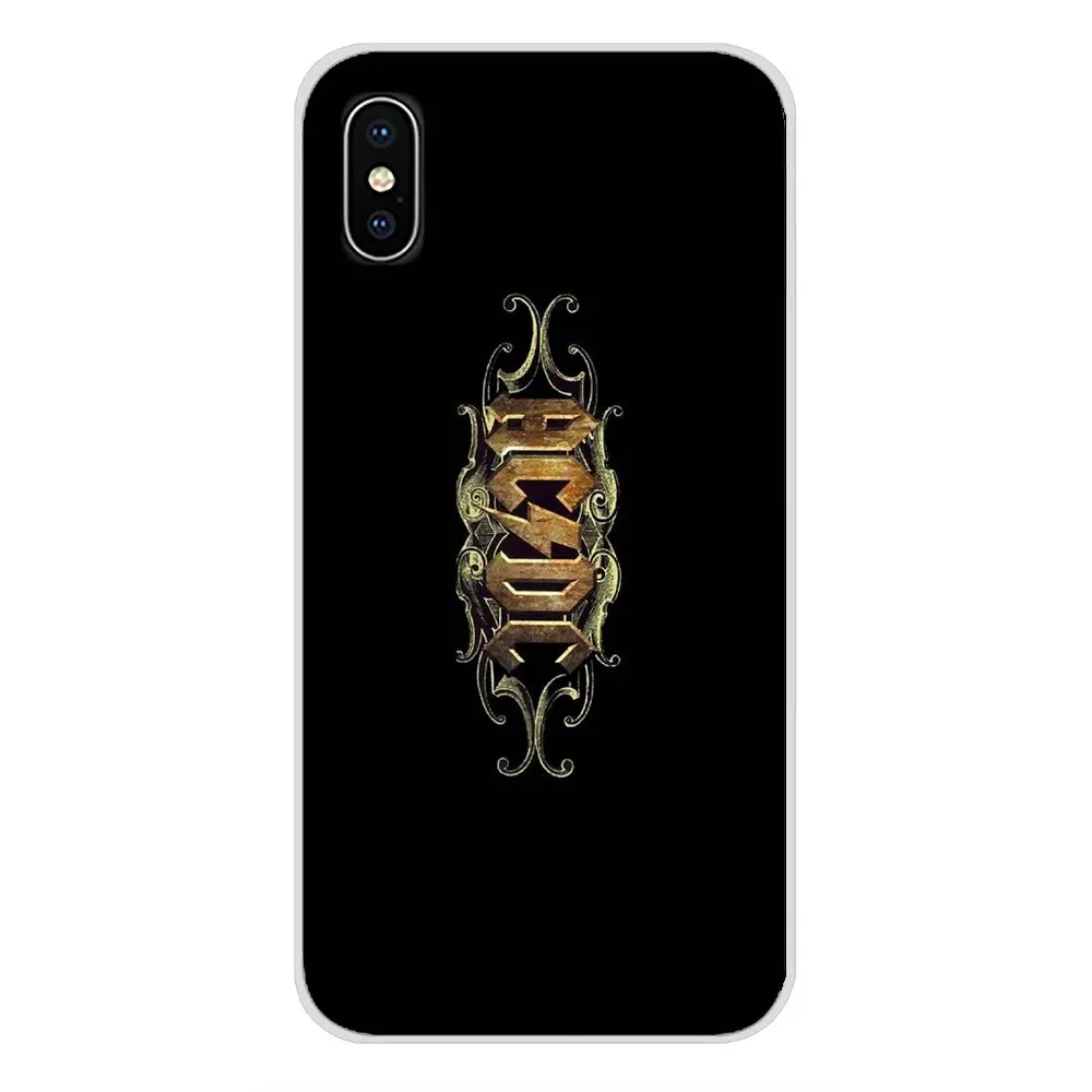 Чехол из прозрачного ТПУ с логотипом Highway to Hell ACDC Rock Band для Huawei P Smart Mate Honor 7A 7C 8C 8X9 P10