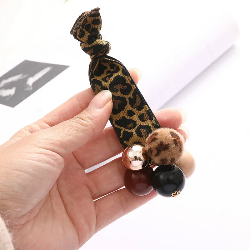 Головной убор для взрослых с леопардовым узором 1 шт. браслет двойного назначения