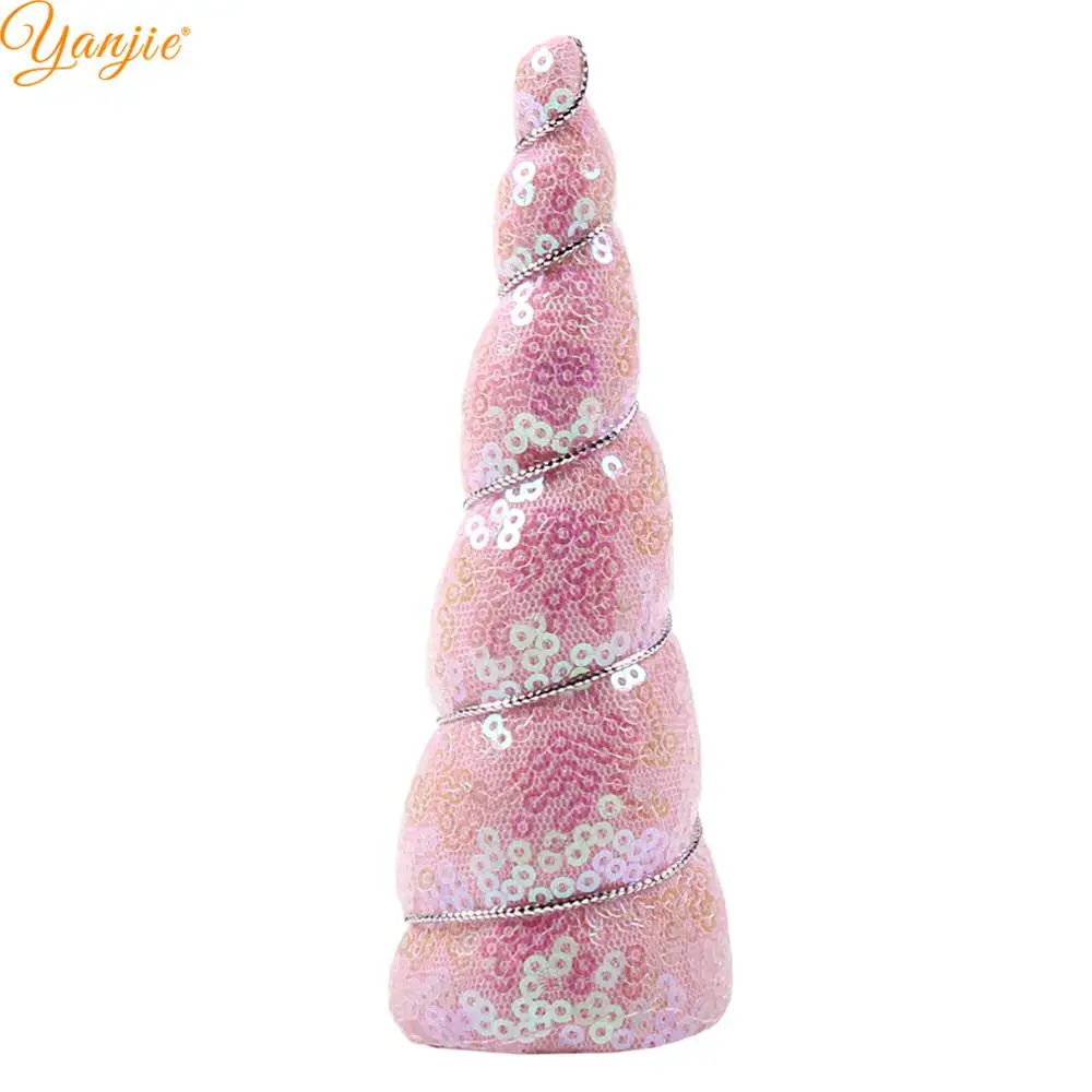 36 1 шт., 5 дюймов, с блестками, с рогом единорога для девочек, повязки на голову для детей, год, подарок на Рождество, день рождения, вечеринку, Женский ободок для волос, аксессуары для волос - Цвет: 36