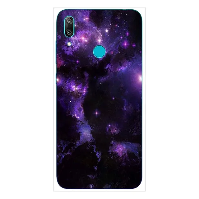 Чехол для Huawei Y7 2019 силиконовый чехол телефона DUB LX1 Y 7 Y7Prime Prime мягкий из