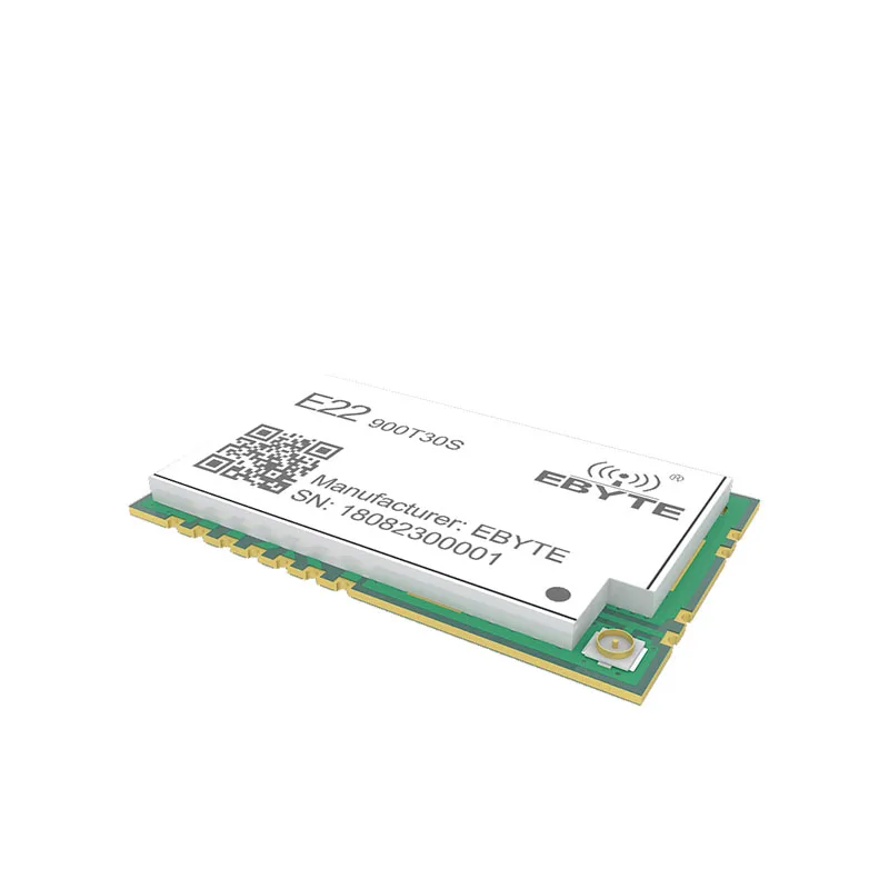 SX1262 1 Вт UART LoRa TCXO 915 МГц модуль E22-900T30S cdebyte беспроводной модуль 868 МГц длинный диапазон IoT SMD IPEX передатчик интерфейса