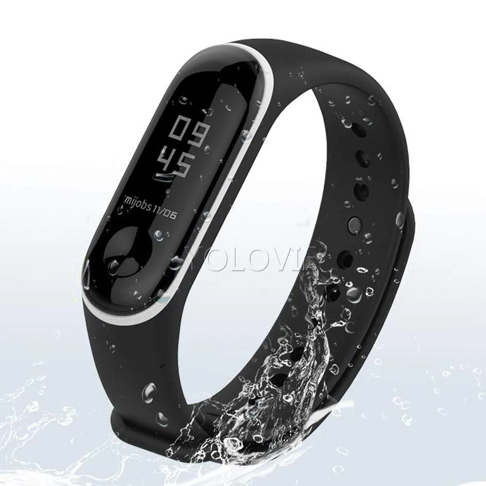 20 шт./лот, ТПУ браслет на запястье для mi Band 4, силиконовый спортивный цветной ремешок, браслет, аксессуары для Xiaomi mi Band 3, умный Браслет