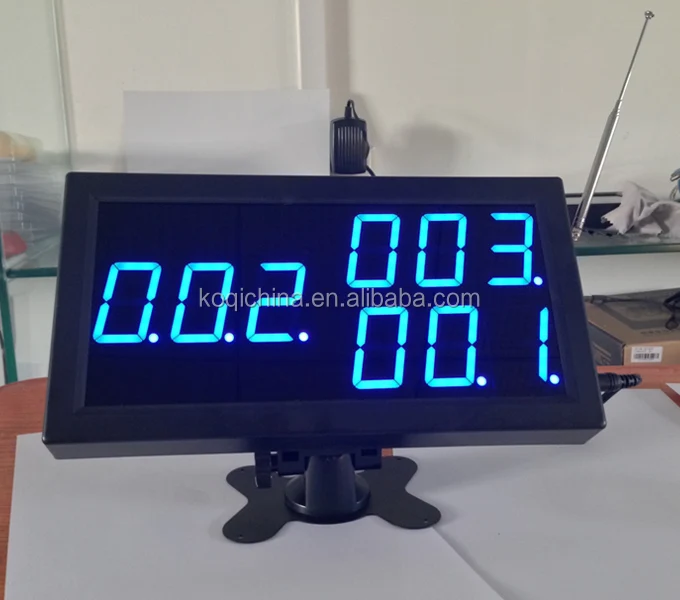 Система вызова ожидания клиентов флэш 3 дисплей 433 МГц (1 + цифровых клавиатуры)|keypad