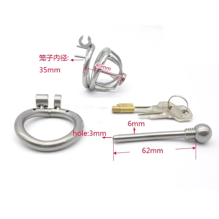 Новейший дизайн дуговая клетка для пениса из нержавеющей стали замок Мужская