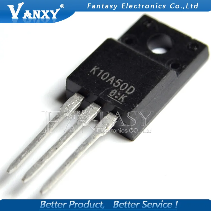 10 шт. TK10A50D TO-220F K10A50D TK10A50 TO220F 500 В 10A 10A50 новый оригинальный | Электронные компоненты